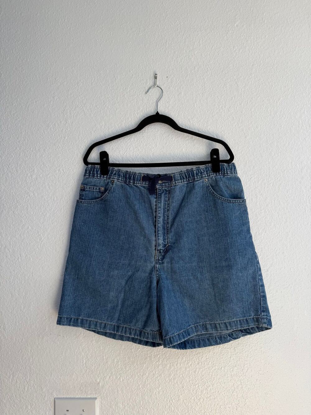 Vintage Route 66 Denim Shorts Sz 13/14